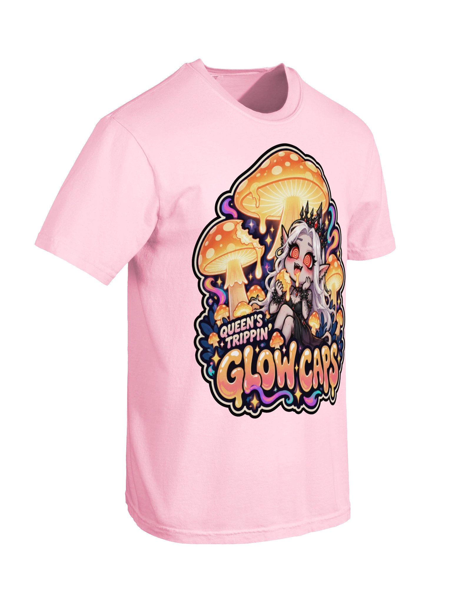 LAFFPRO - GLOWCAPS TRIPPIN QUEEN TEE product image (22)