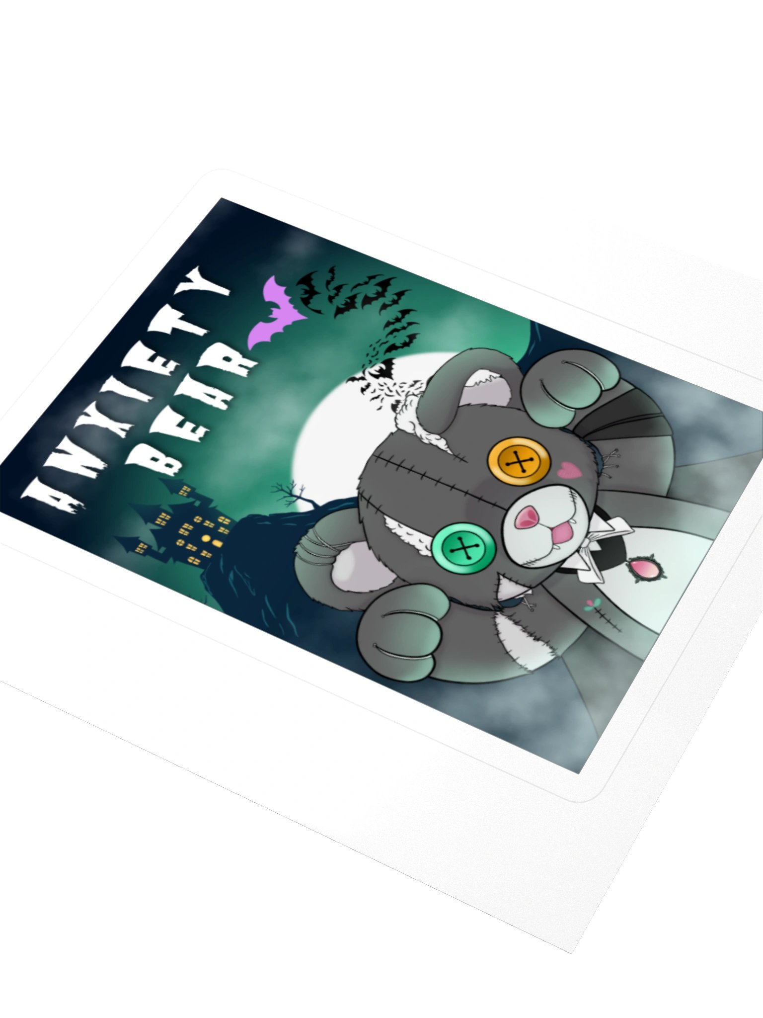 Anxiety Vampbear Sticker product image (8)