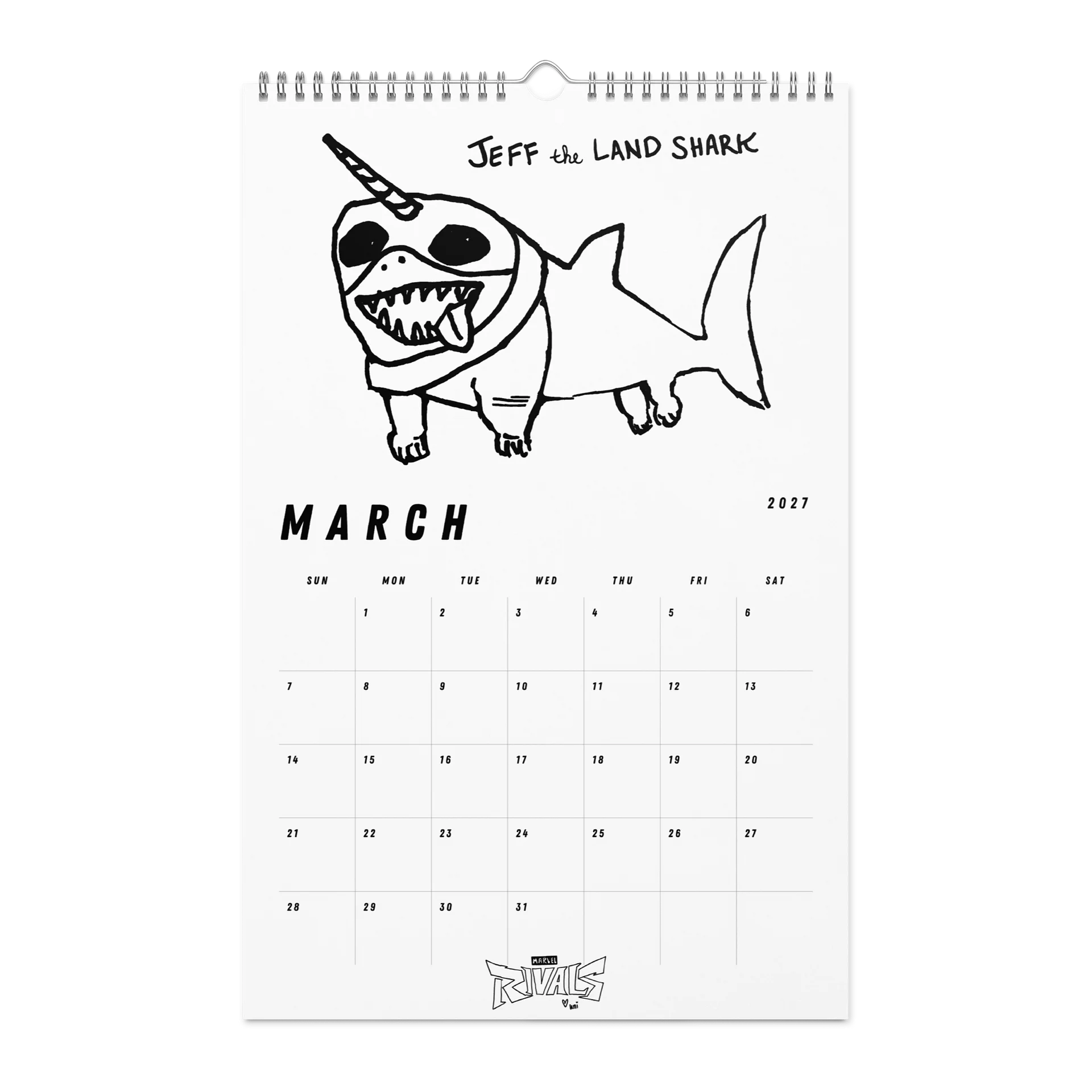 2026-2027 Mervel Revels Wall Calendar product image (12)