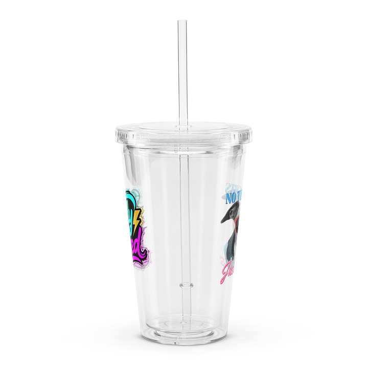 No Thoughts Just Vibes Travel Tumbler product image (1)