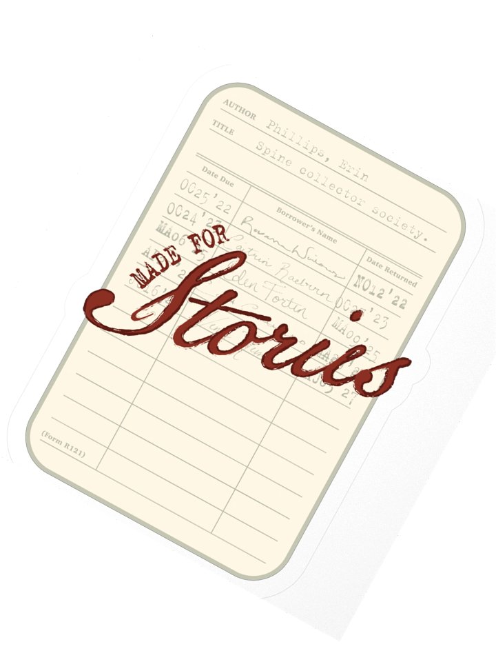 Spine Collector Library Card Sticker product image (5)