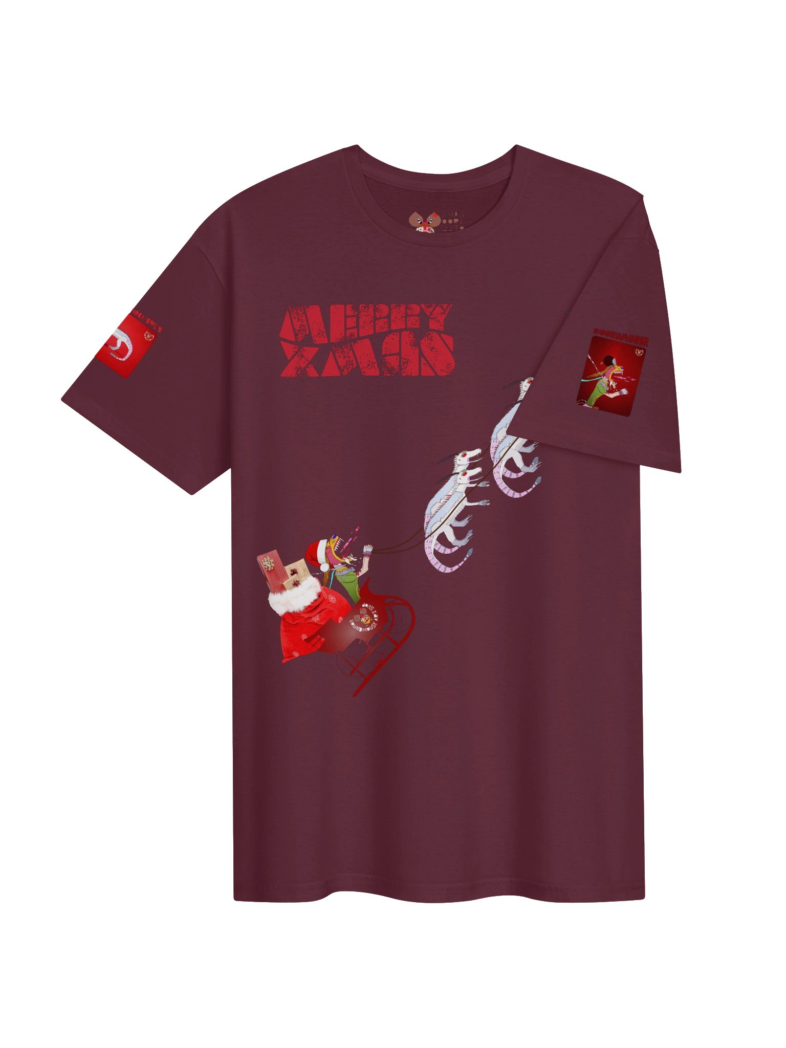 Houndmouse Art Xmas Tee product image (28)