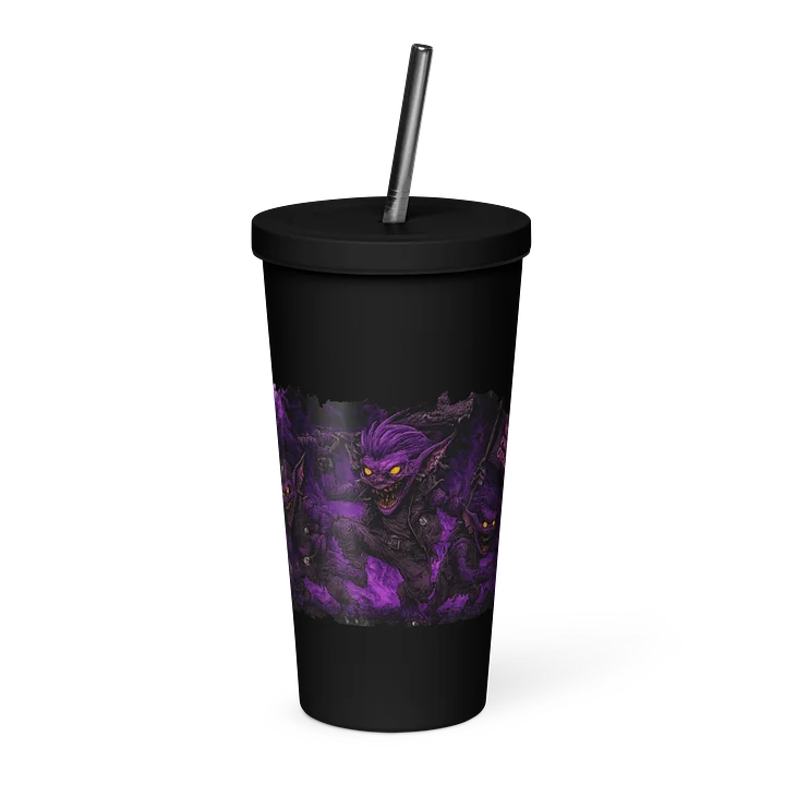 Wicked Purple Trio Gremlin Insulated Tumbler product image (1)