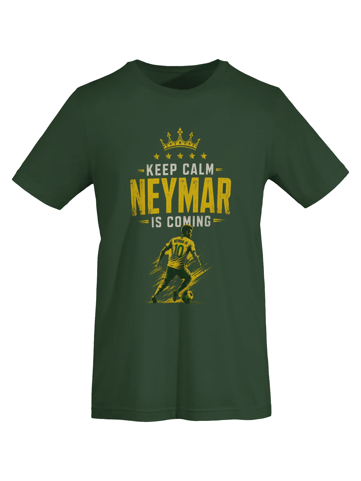 Keep Calm Neymar Is Coming | Brazil Soccer Fan T-Shirt product image (5)