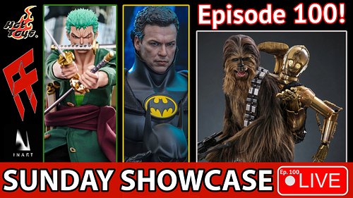 EPISODE 100 OF SUNDAY SHOWCASE!
SUNDAY 6/7/26 at 8PM Central time.

GIVEAWAYS for current channel members:
- Merch! Choice of...