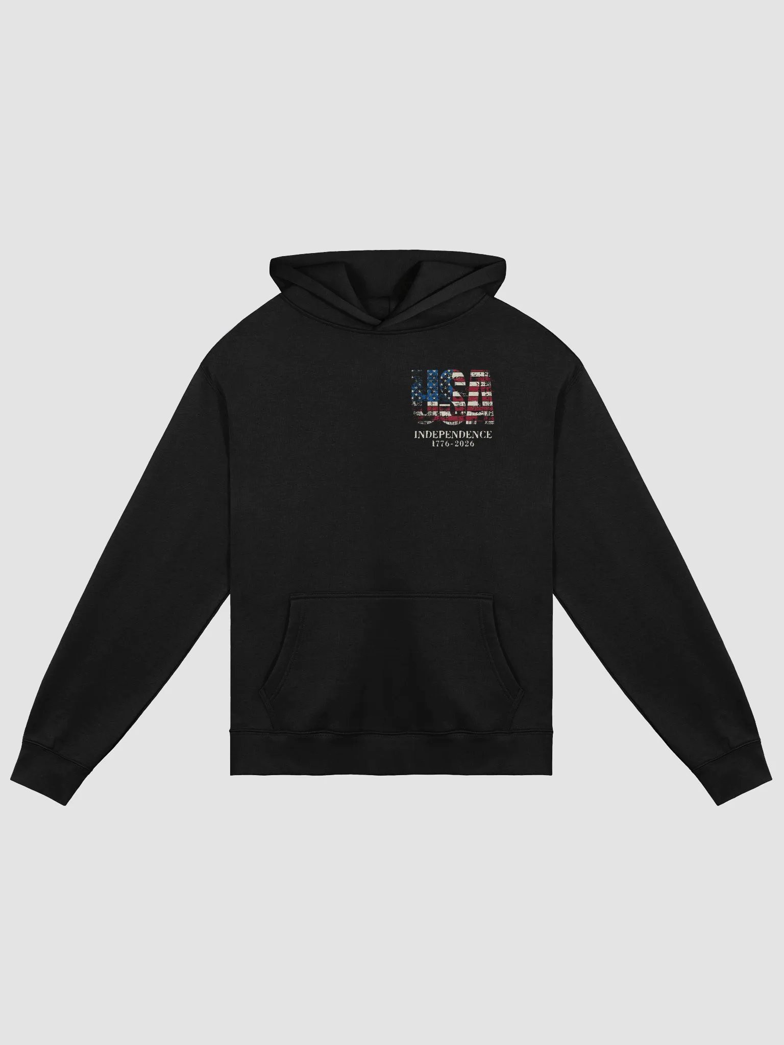 USA 250th Independence Hoodie | 1776-2026 Semiquincentennial | Patriotic Eagle & Flag product image (2)