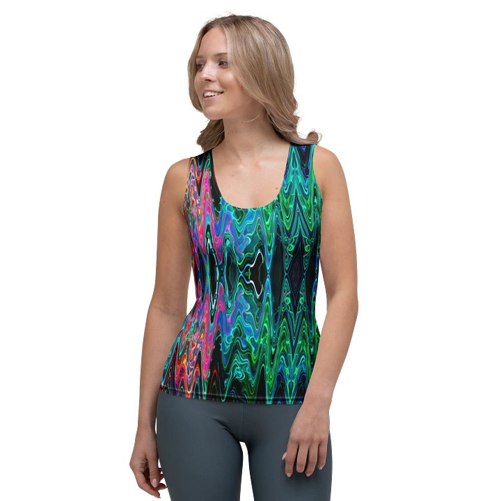 Radiant Resonance Fracture Women's Tank Top product image (1)