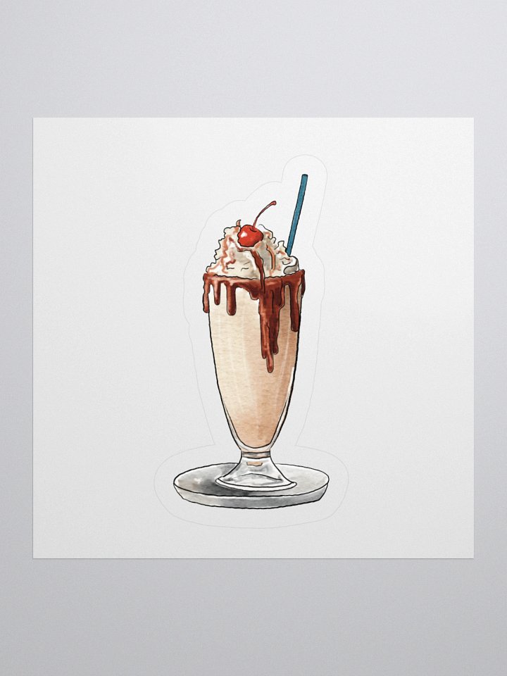 Retro Sundae Sticker product image (1)