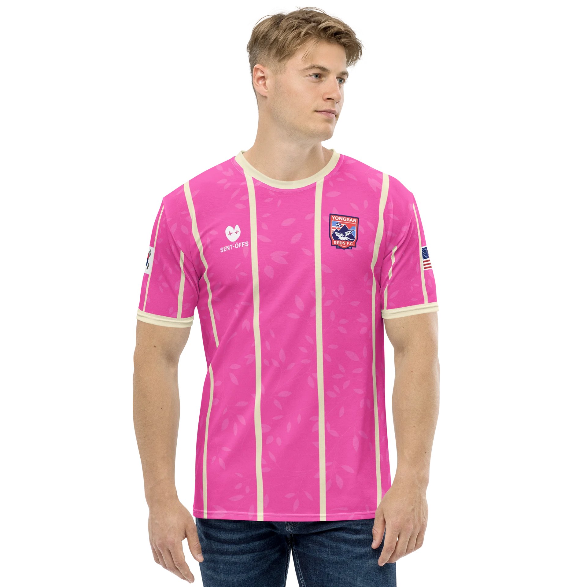 Yong San Reds FC Home Jersey Tee – Pink Edition product image (8)