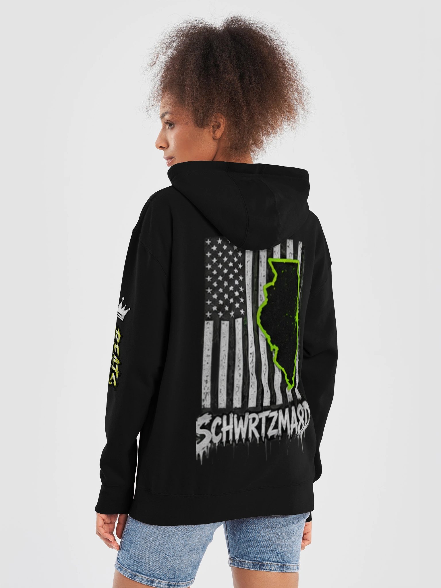 SCHWRTZMA8D BEATS Cotton Heritage Unisex Premium Hoodie product image (6)