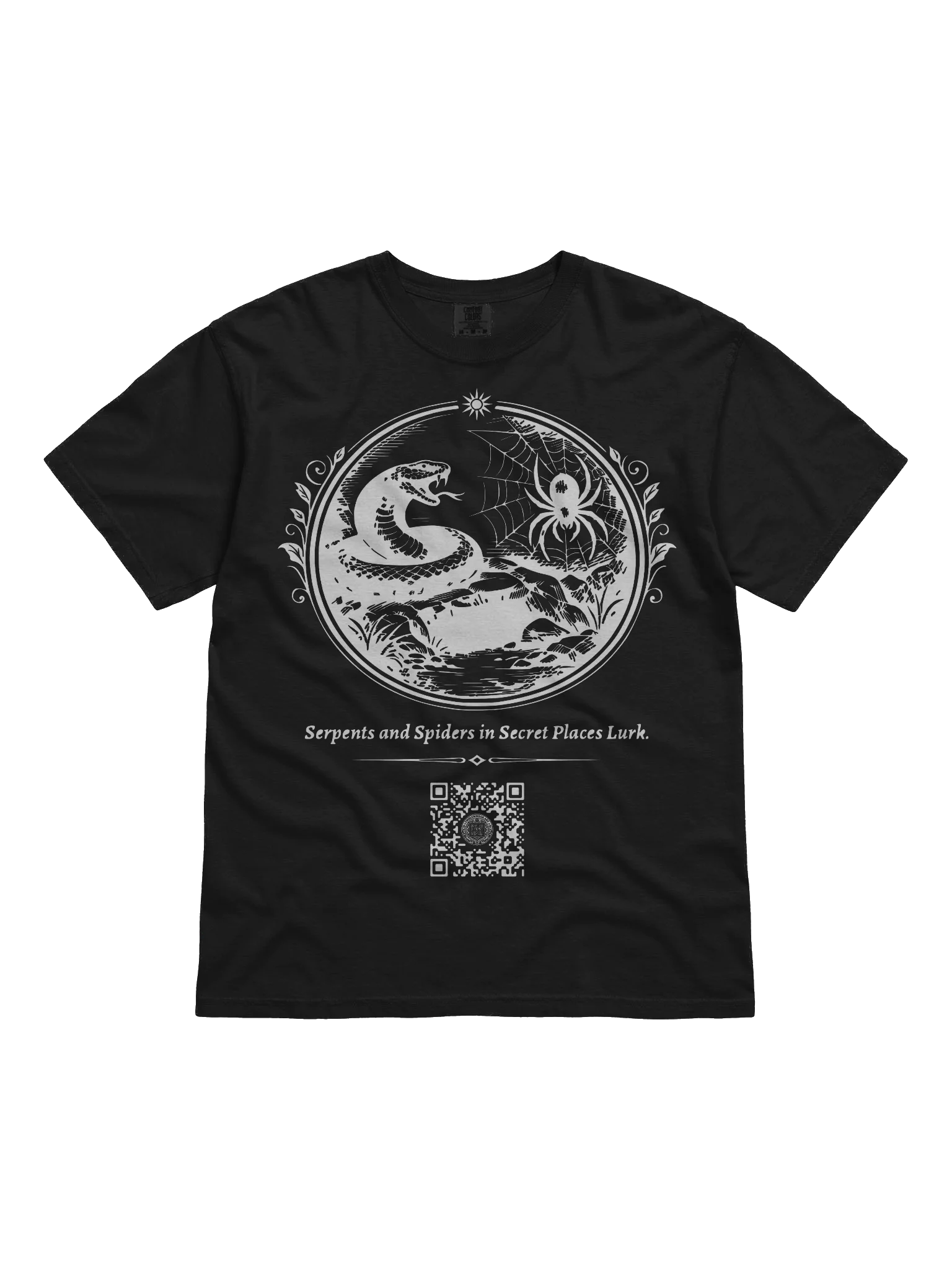 Lurking Dangers (White on Black/Color) product image (1)