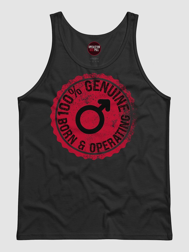"100% Male" Tank Top product image (1)