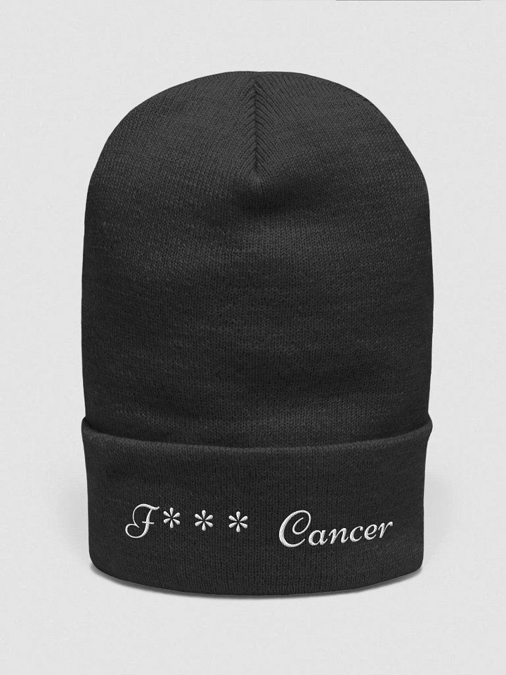 F Cancer Beanie product image (5)