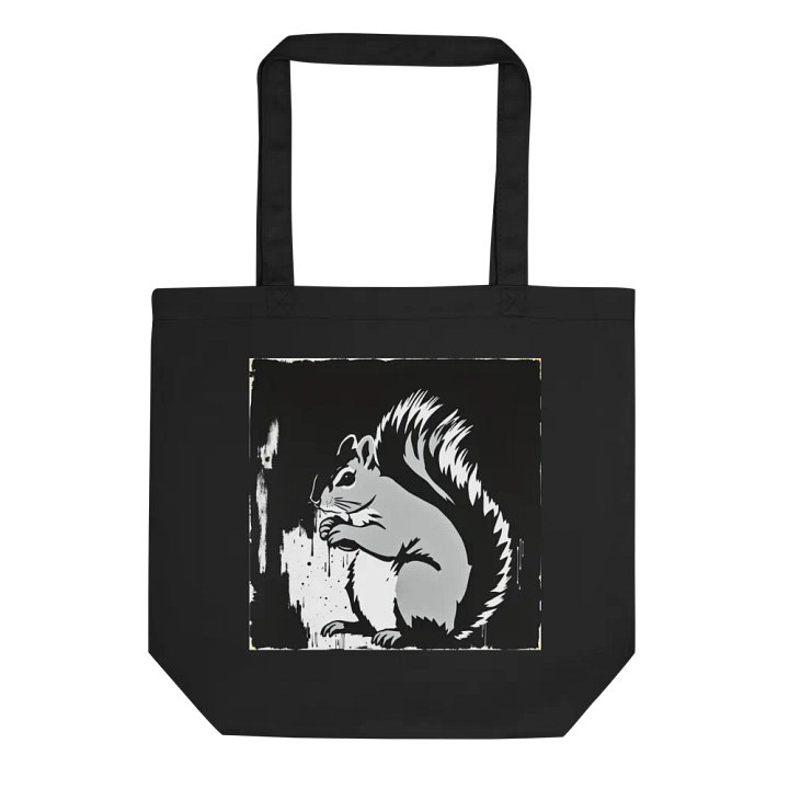Splatter Squirrel Eco Tote product image (1)