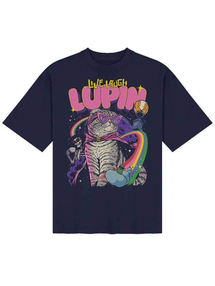 Live Laugh Lupin Oversized Tee product image (1)