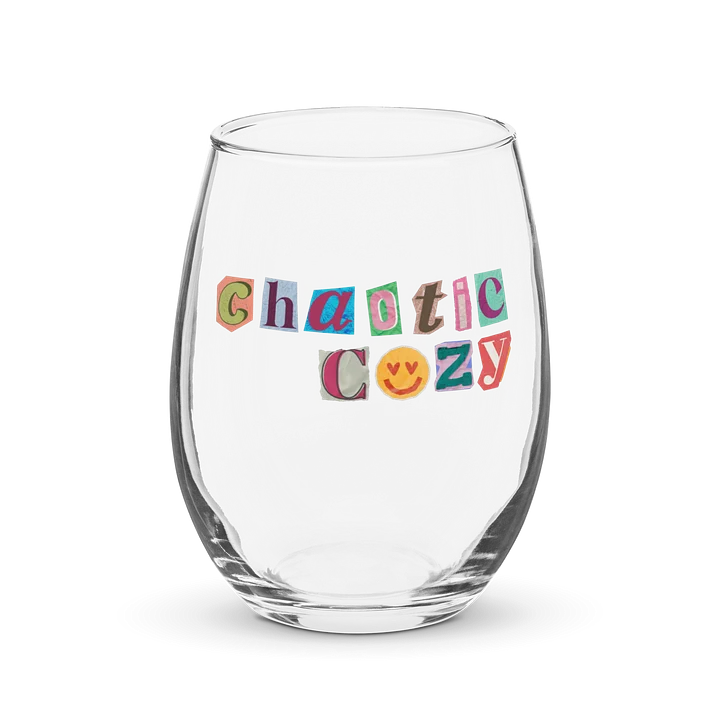 Chaotic Cozy Wine Glass product image (1)