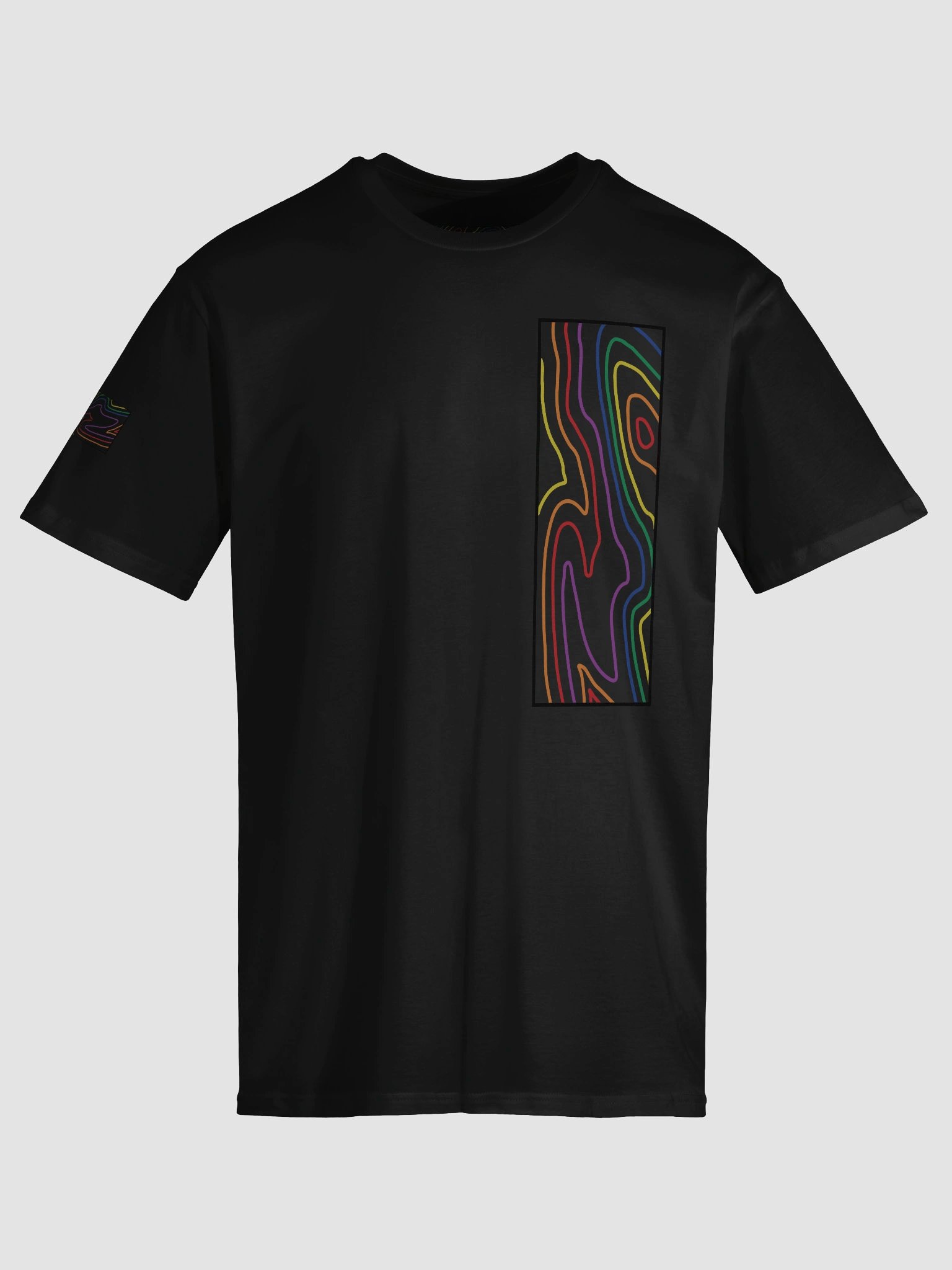 Topographic Pride shirt product image (3)