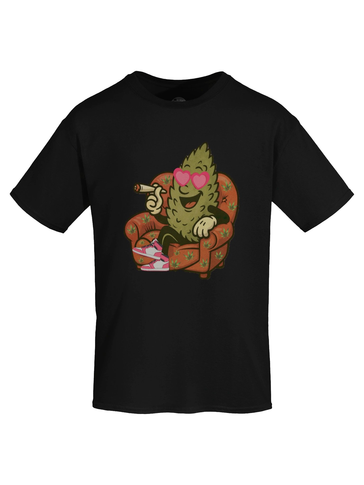 Bud Chillin w/ Pink J's on Graphic Tee product image (5)