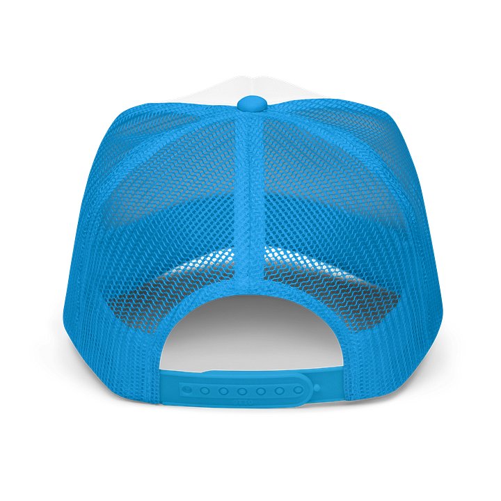 Blue Kat Skull Embroidered Hat product image (14)