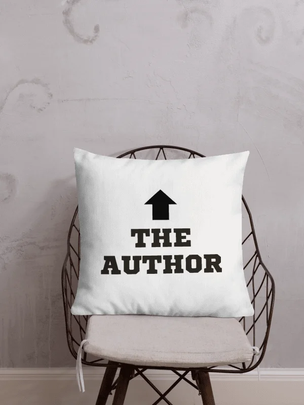 "The Author" Throw Pillow product image (3)