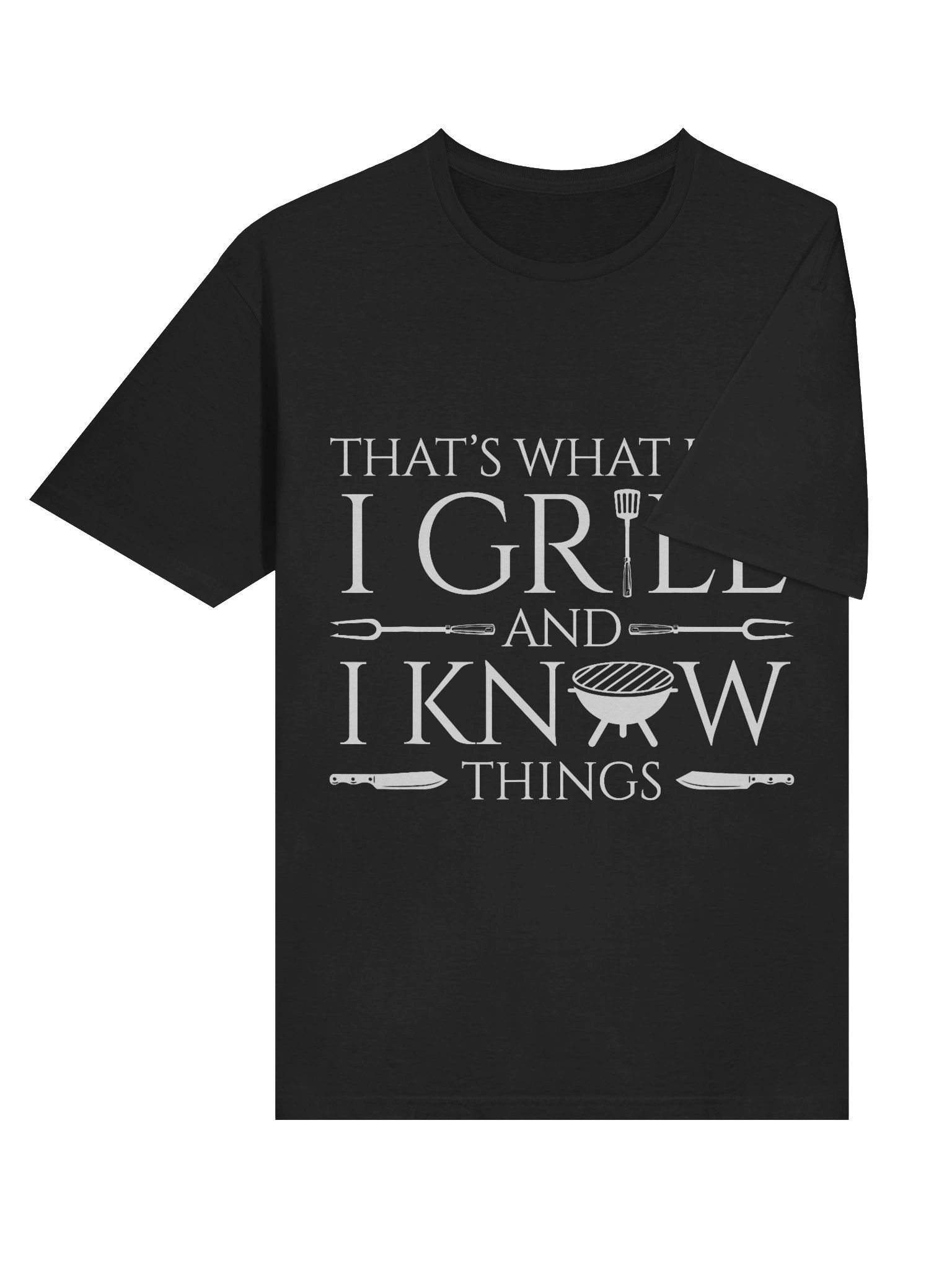 That’s What I Do — I Grill and I Know Things – Gildan Softstyle Unisex T-Shirt product image (4)