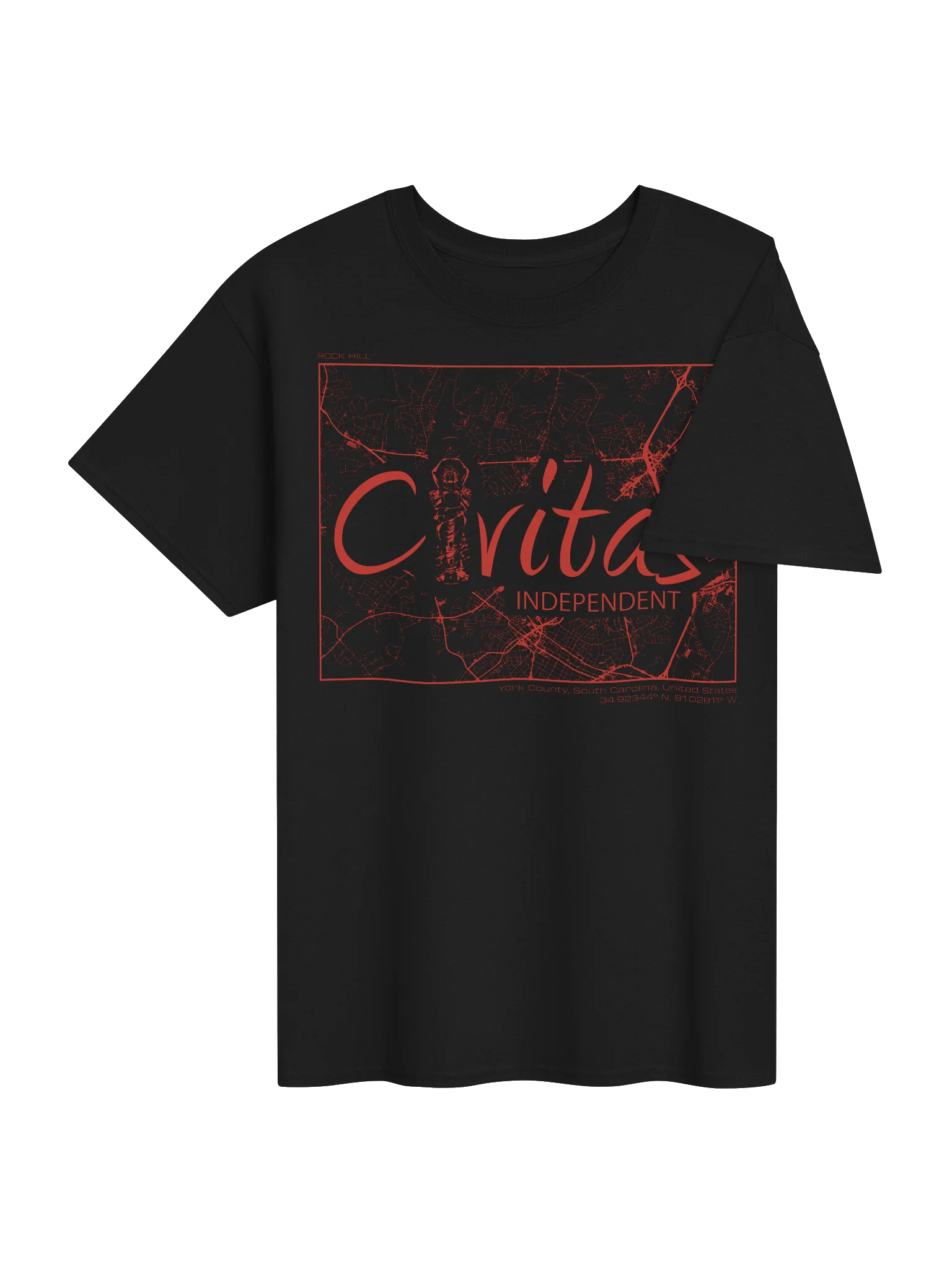 Civitas City Map T-Shirt product image (4)