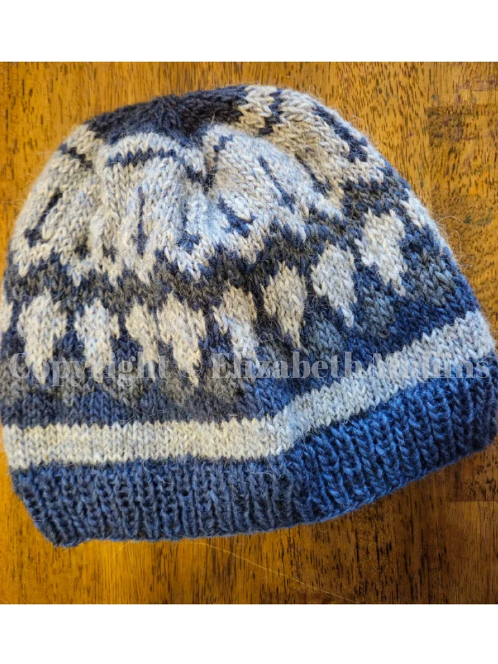 Elisabet Hat Pattern (Worsted Version) product image (1)