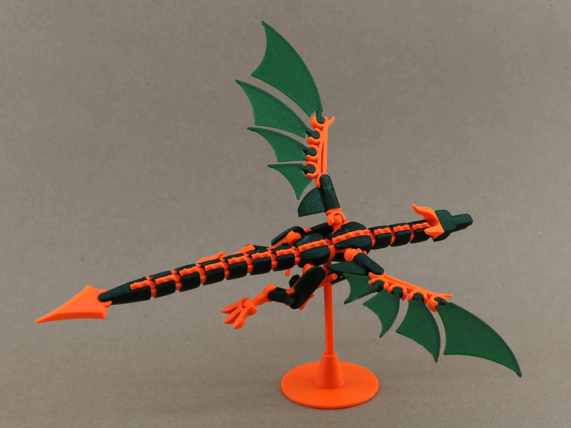 Dragon action figure STL product image (5)