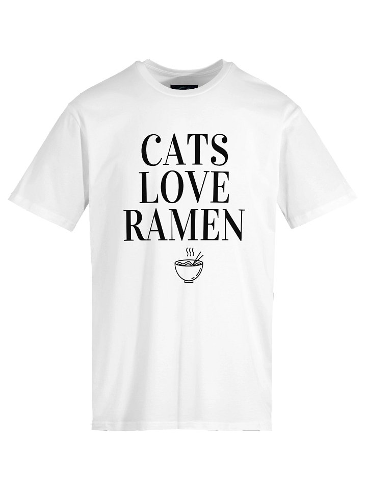 Cats Love Ramen T-Shirt product image (1)