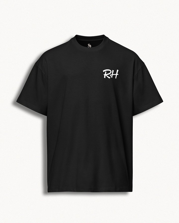 Rightside Oversize Tee — Black product image (1)