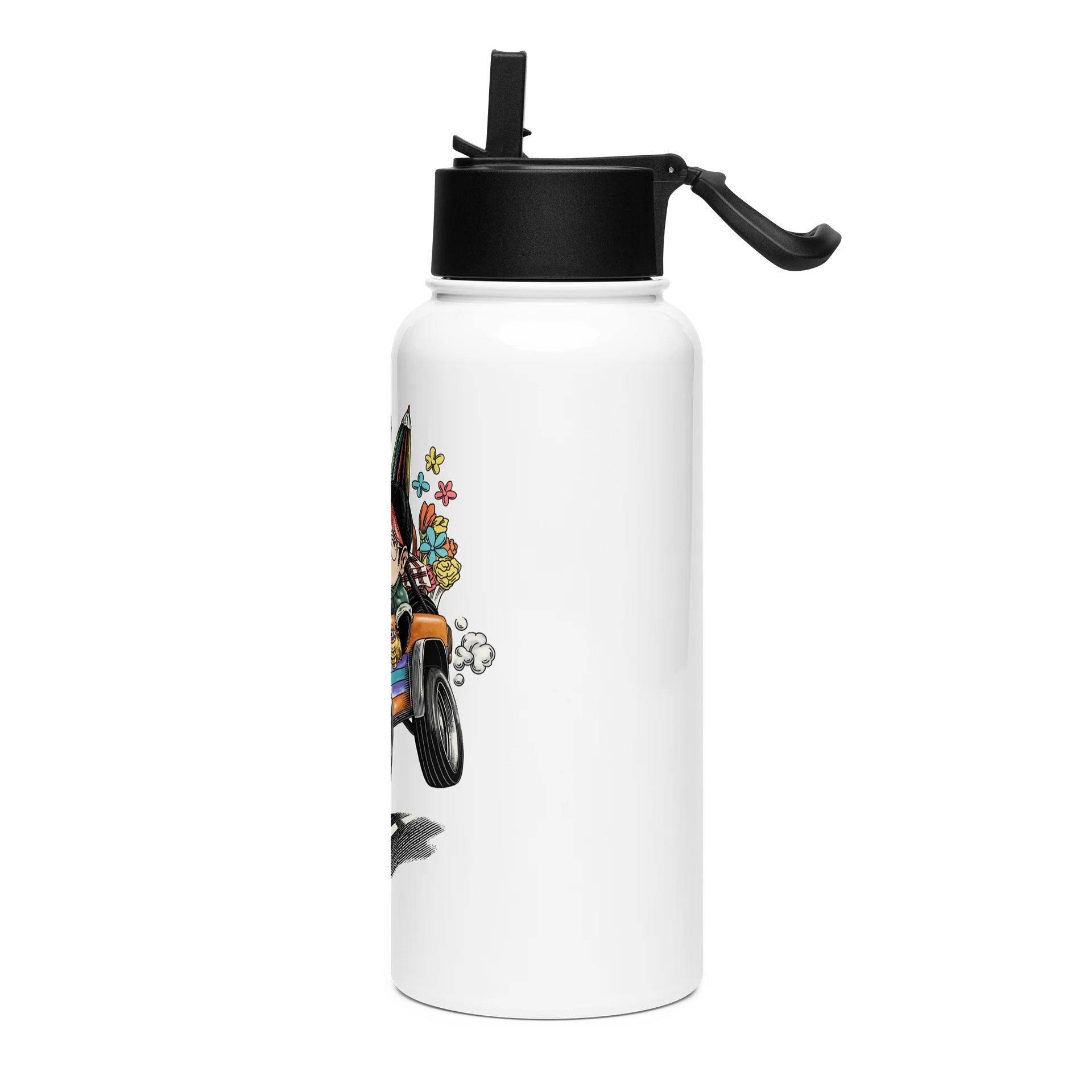 Summer Drive Stainless Steel Water Bottle product image (4)