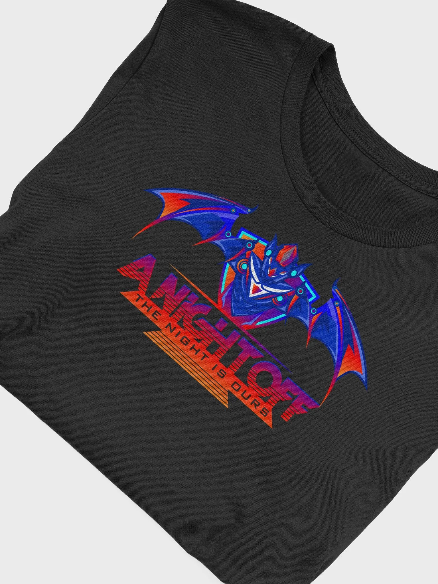 ANO Colored Logo Black Shirt product image (4)