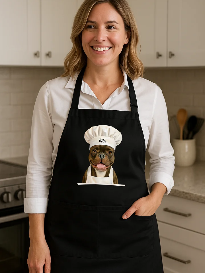 OUR BEST FRIEND IN THE KITCHEN! / ORGANIC COTTON APRON product image (5)