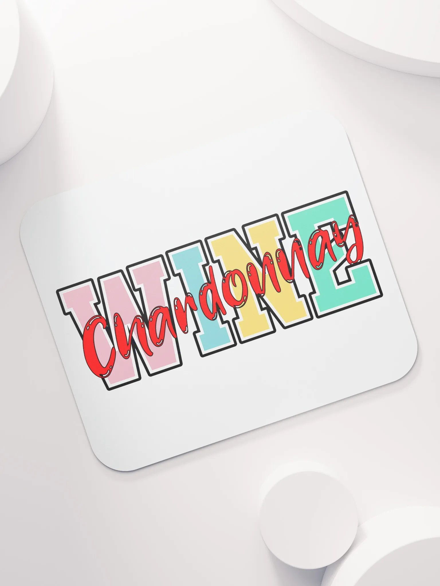 Wine Chardonnay Dreams Mouse Pad product image (5)