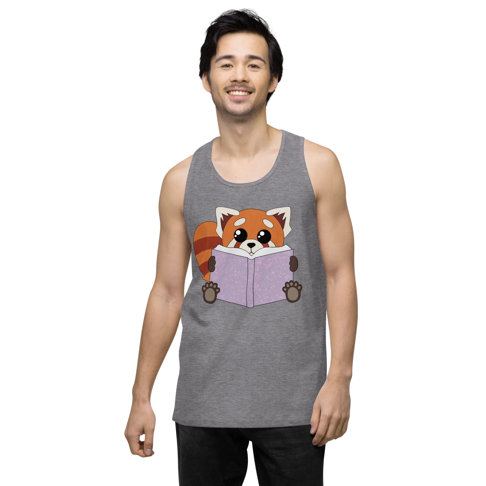 Red Panda Reading Tank product image (45)