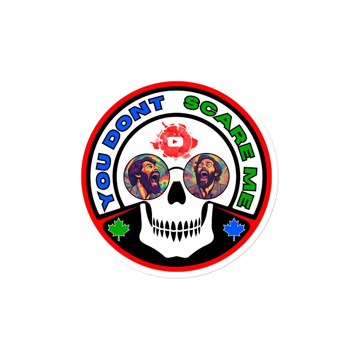 You Don’t Scare Me – Logo Magnet product image (2)