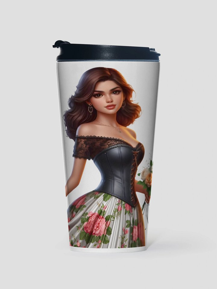Bouquet Beauty Stainless Steel Travel Mug product image (1)