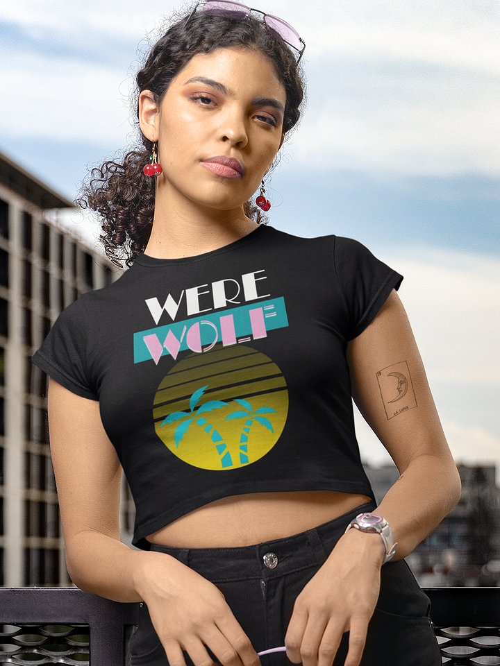 Were Wolf crop tee product image (1)