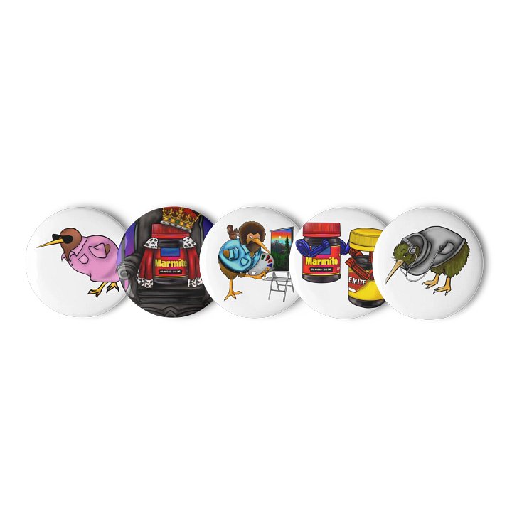 Set of 5 Badges product image (1)