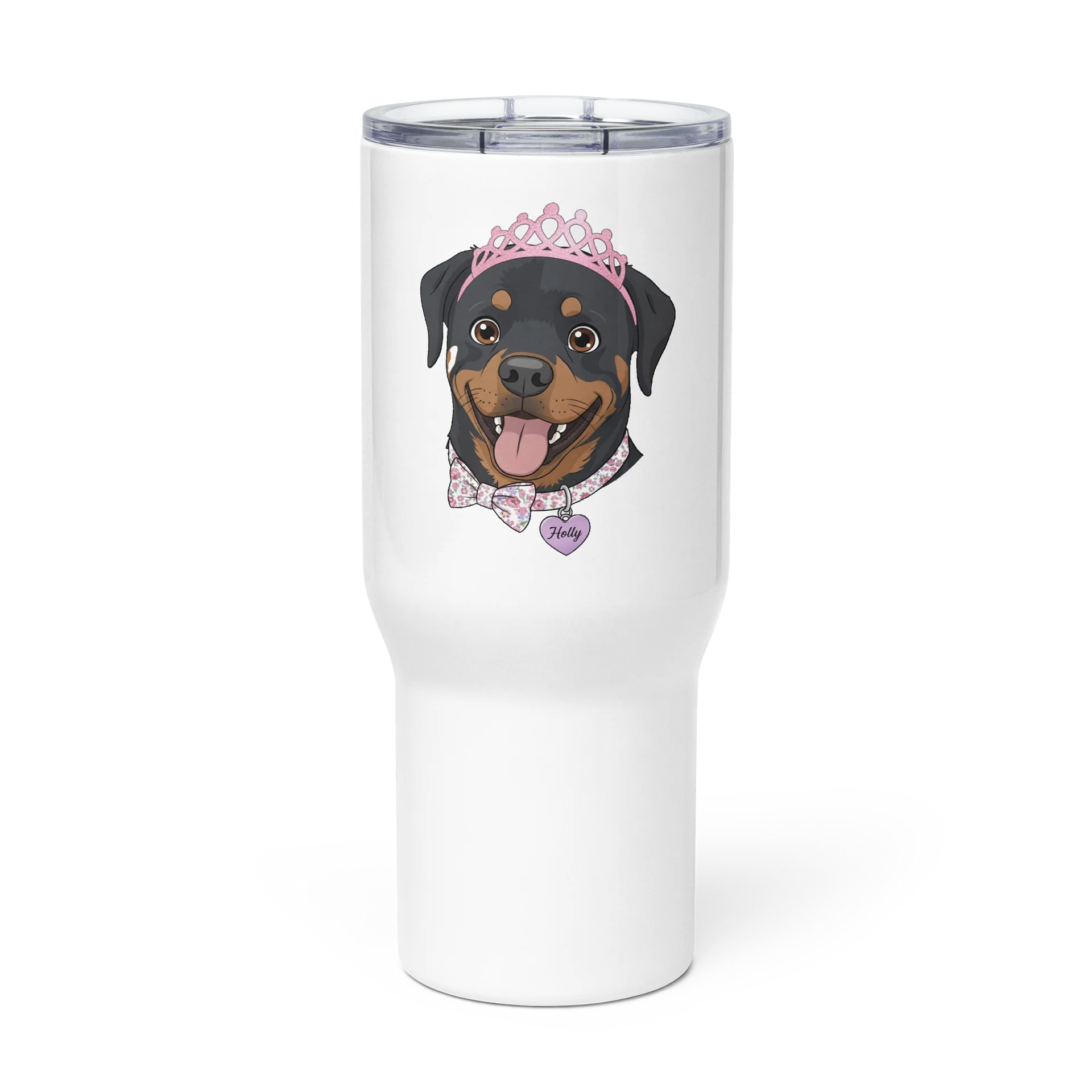 Holly the Rottweiler Travel Mug product image (1)