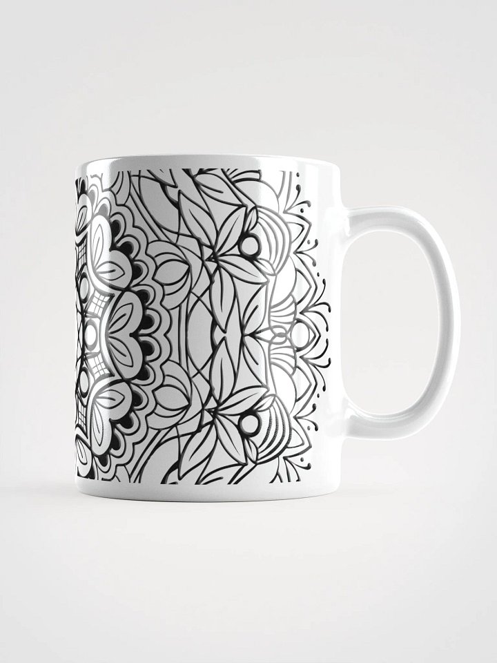 Intricate Metallic Swirls Mug product image (2)