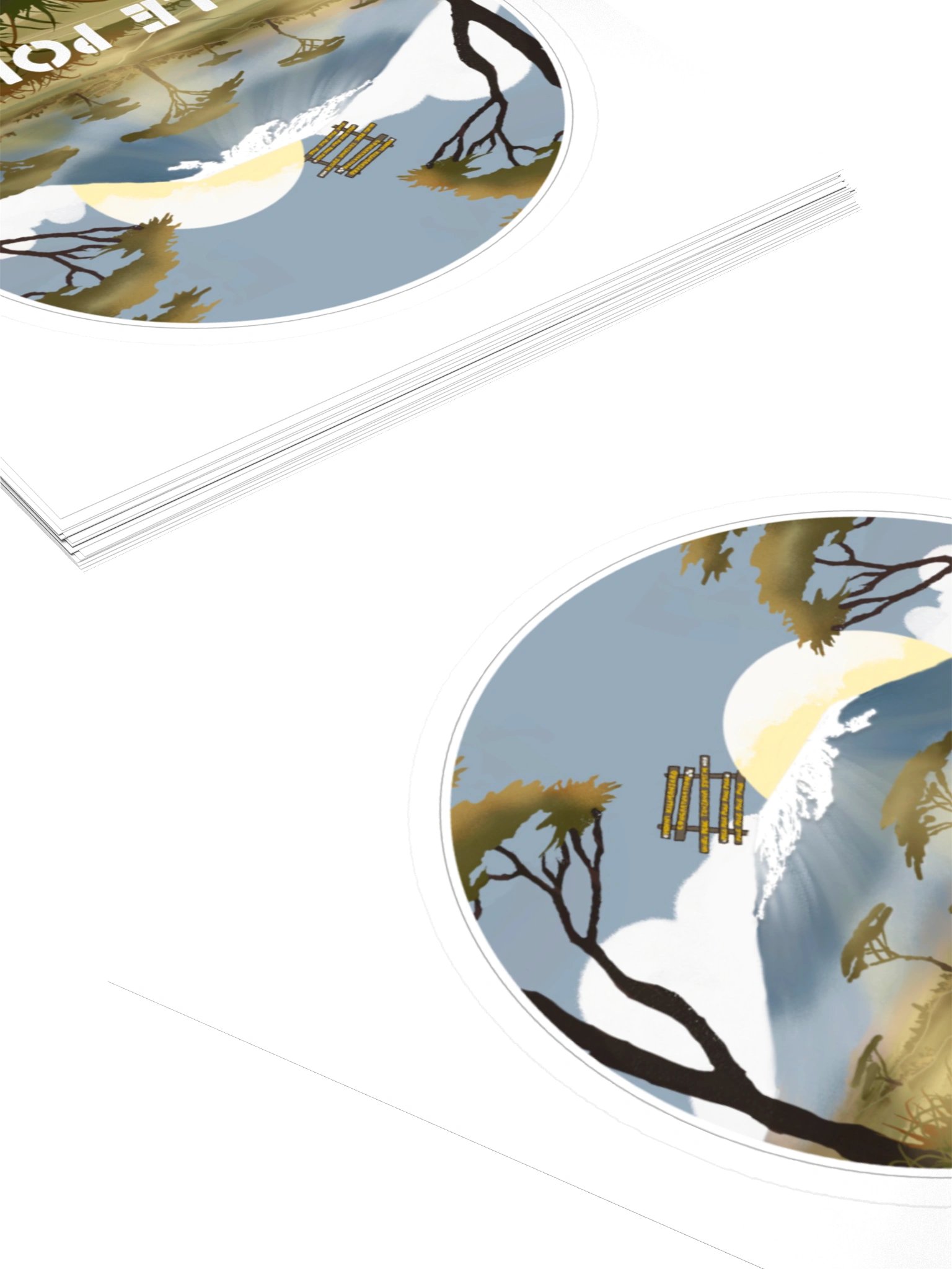 Pole Pole | Kilimanjaro Sticker 🏔️ product image (4)