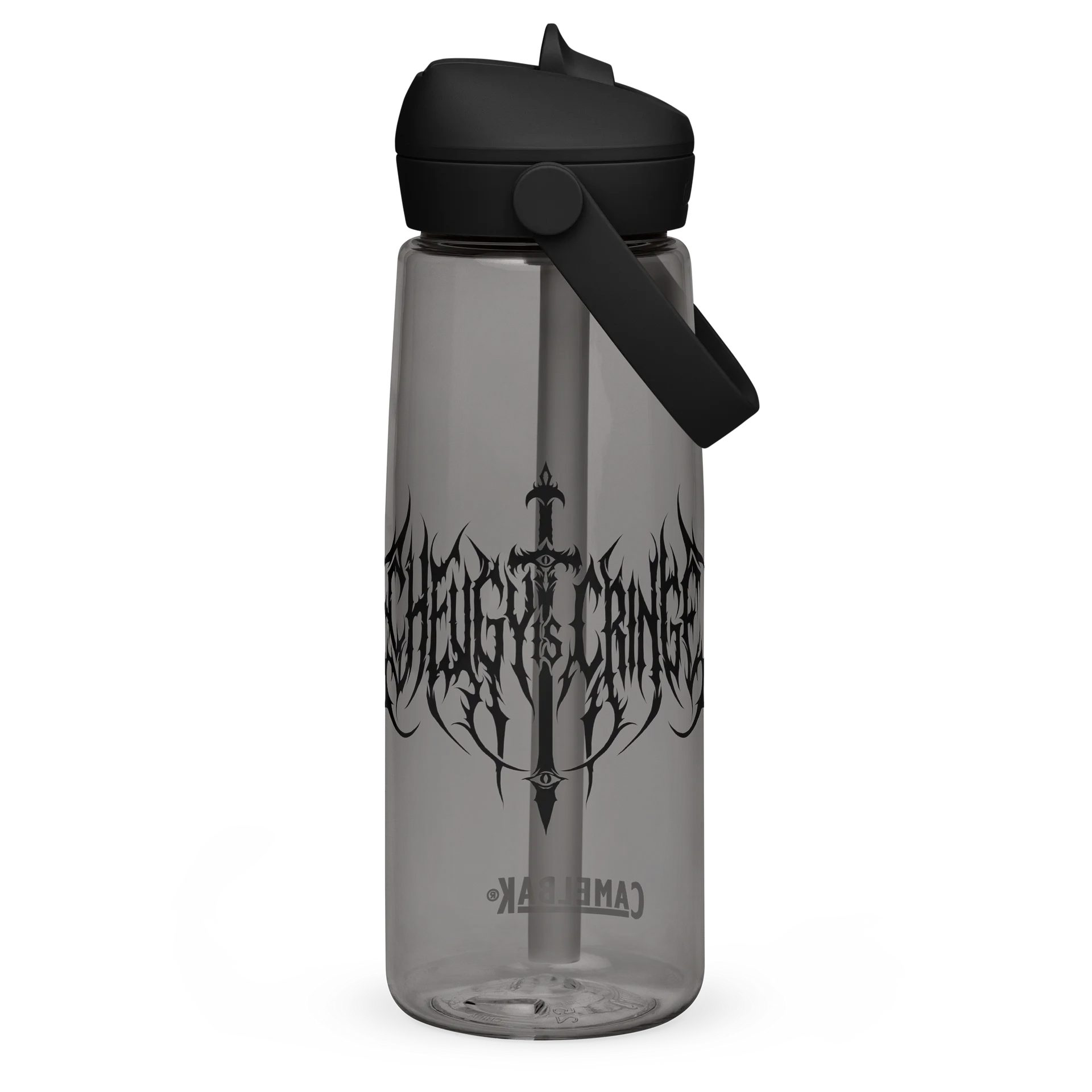 Cheugy is Cringe Bottle (Black) product image (1)