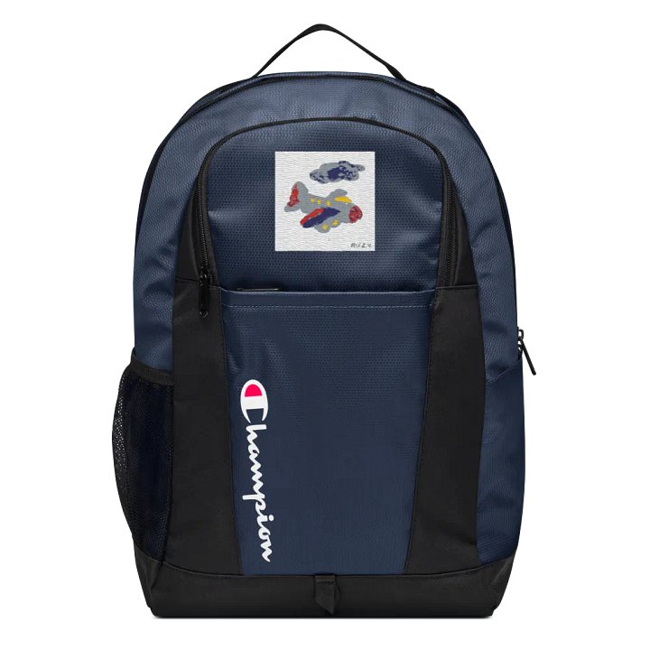 Kid Airplane (Champion Backpack) product image (1)