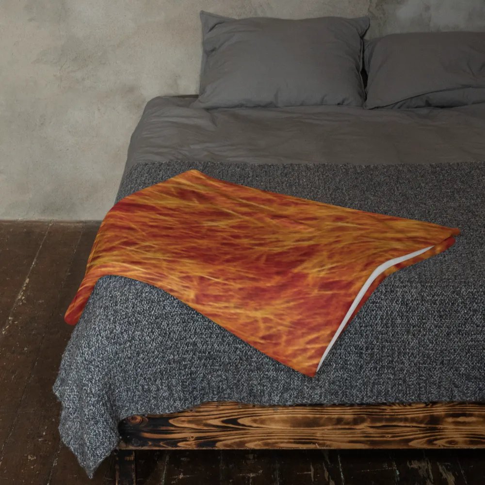 Fuzzy Orange Dream Throw Blanket product image (23)