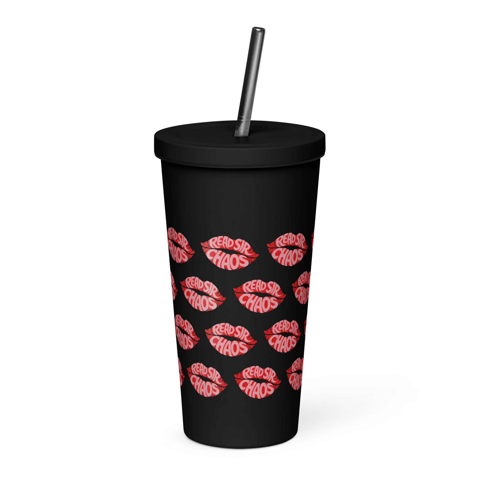 Read My Lips Insulated Tumbler product image (3)