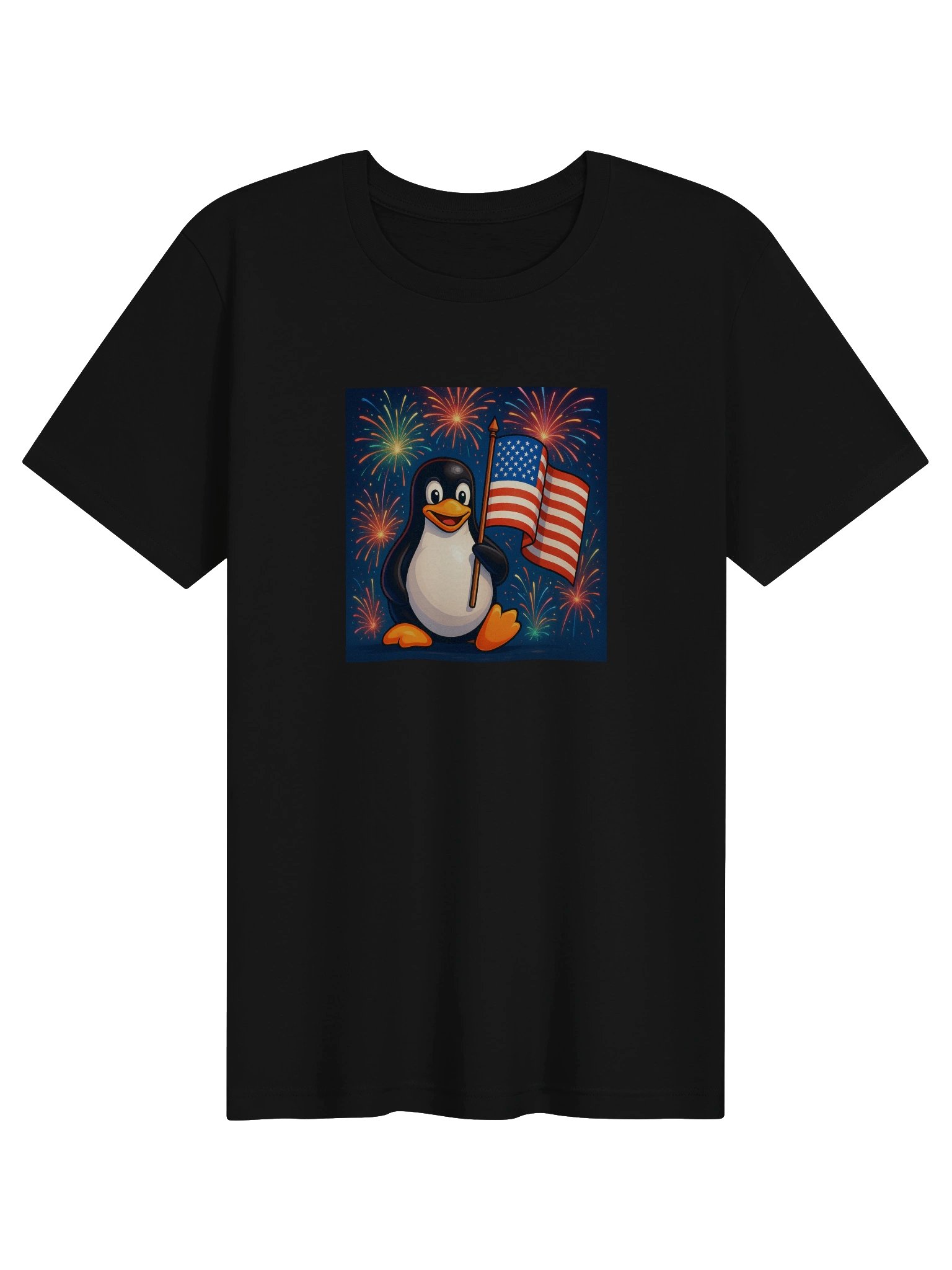 Tux Flag & Fireworks product image (1)