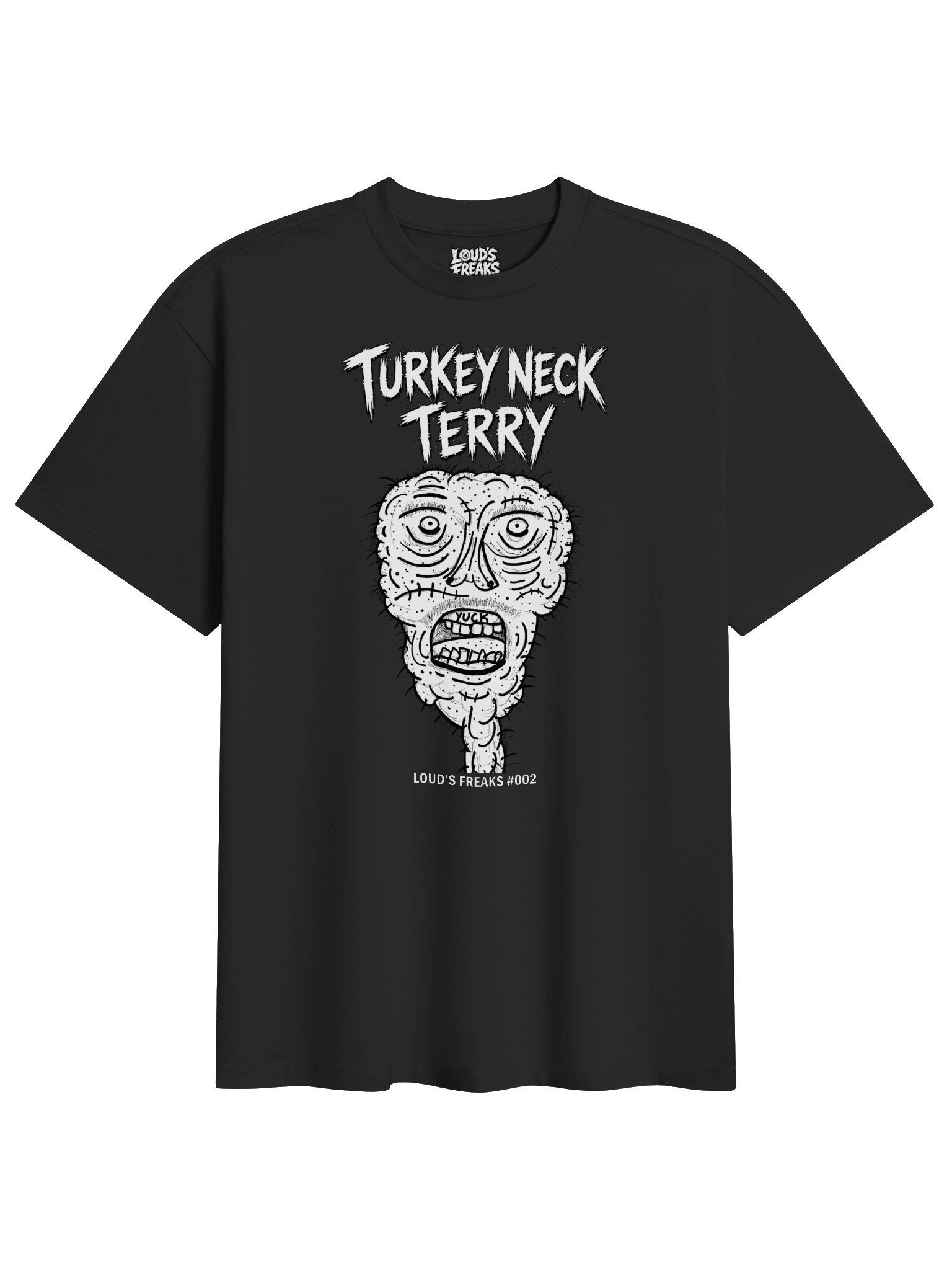 LOUD’S FREAKS #002: Turkey Neck Terry Tee product image (1)