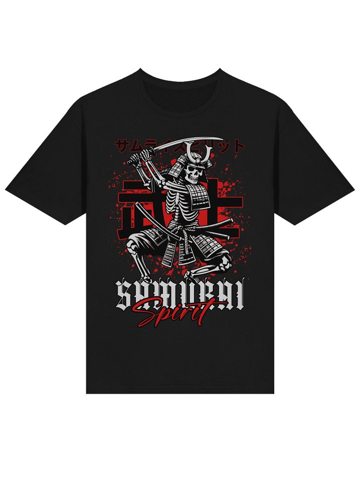 Samurai Spirit Skeleton T-Shirt - Gildan Softstyle product image (2)