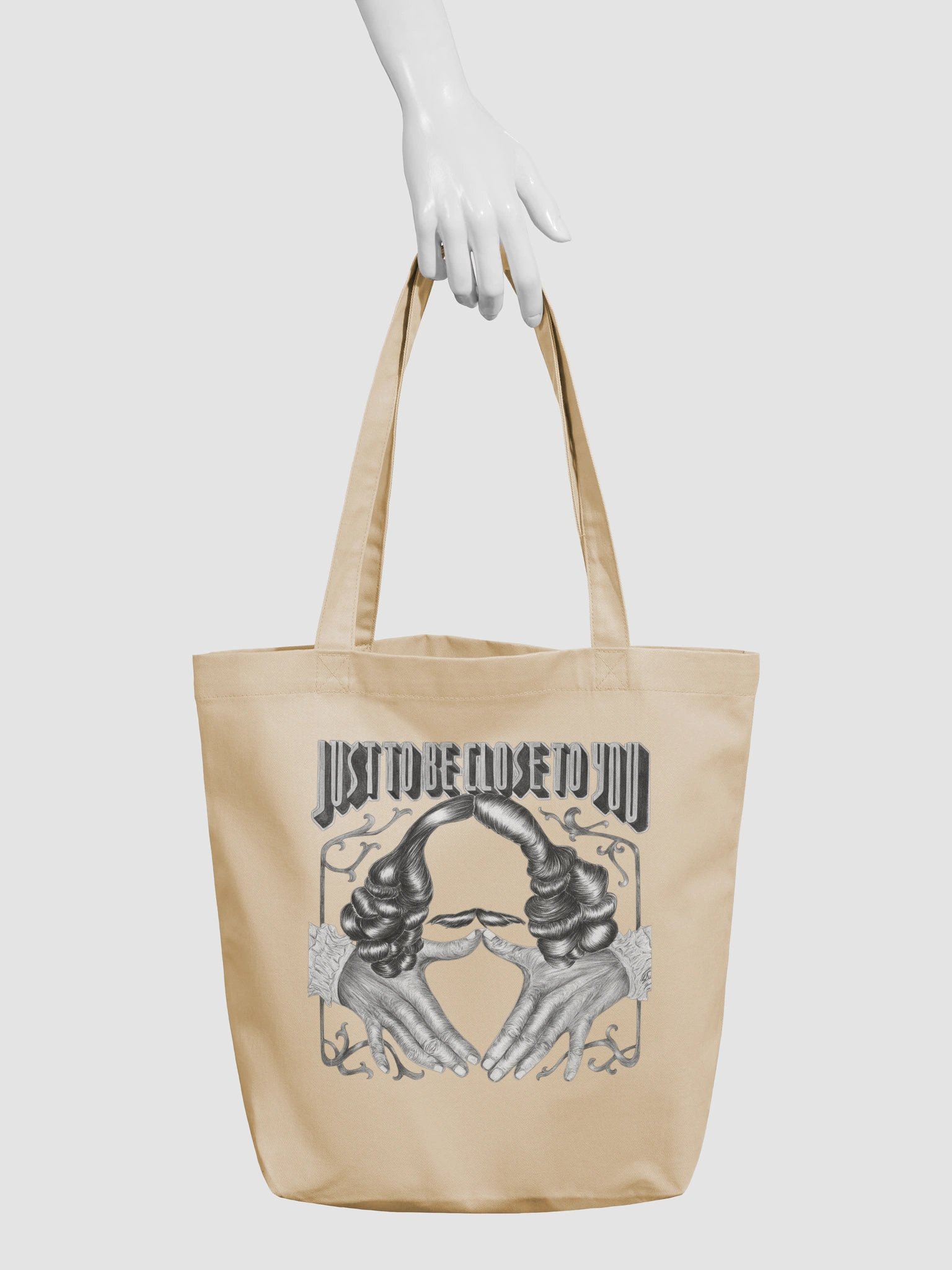 The New Album Tote Bag – B&W product image (7)